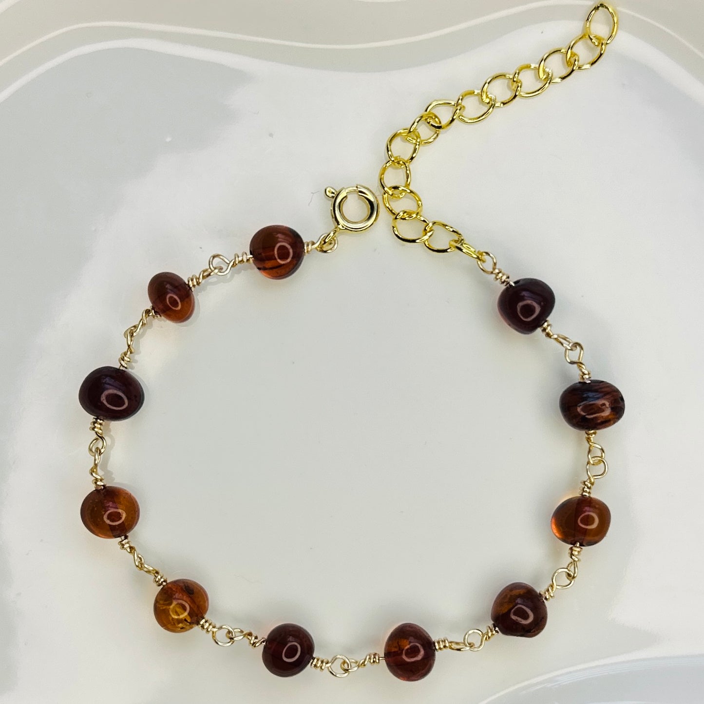 Cognac Aura Bracelet