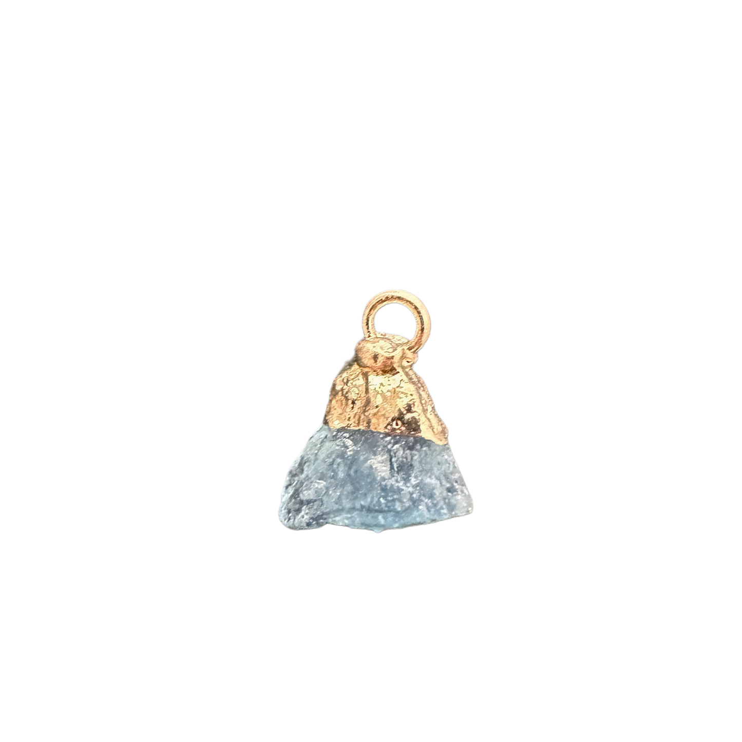 Raw Aquamarine Charm