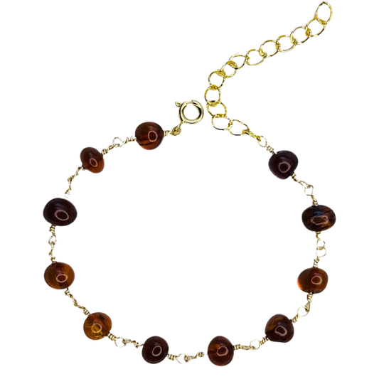 Cognac Aura Bracelet