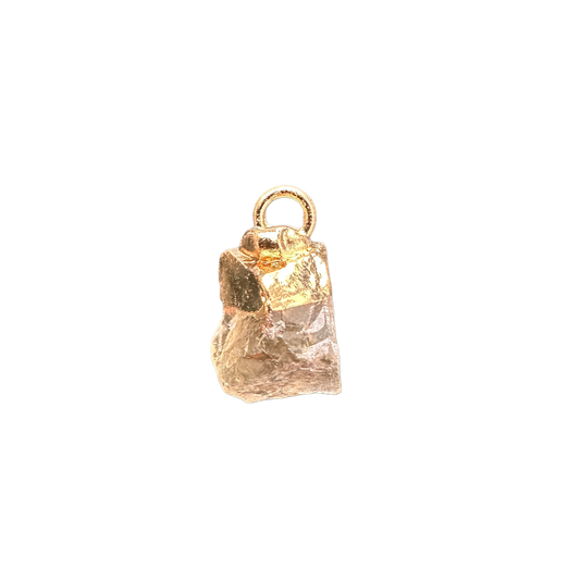 Raw Citrine Charm