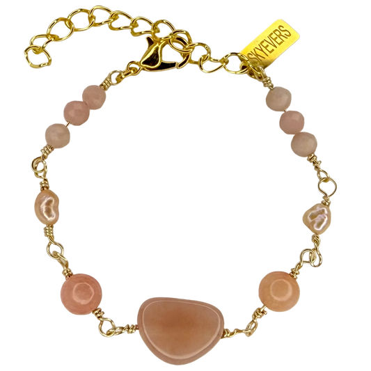 Blush Harmony Gemstone Bracelet